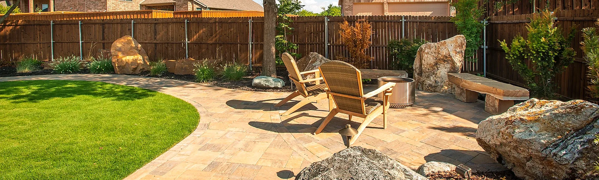 American Pavers & Turf Background